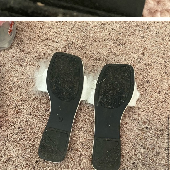 Women’s fuzzy flats - Picture 6 of 6